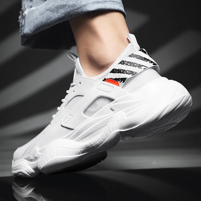 

Brand New Running Shoes For Men Air Cushion Mesh Breathable Wear-resistant Hot 2019 Fitness Trainer Sport Shoes Male Sneakers