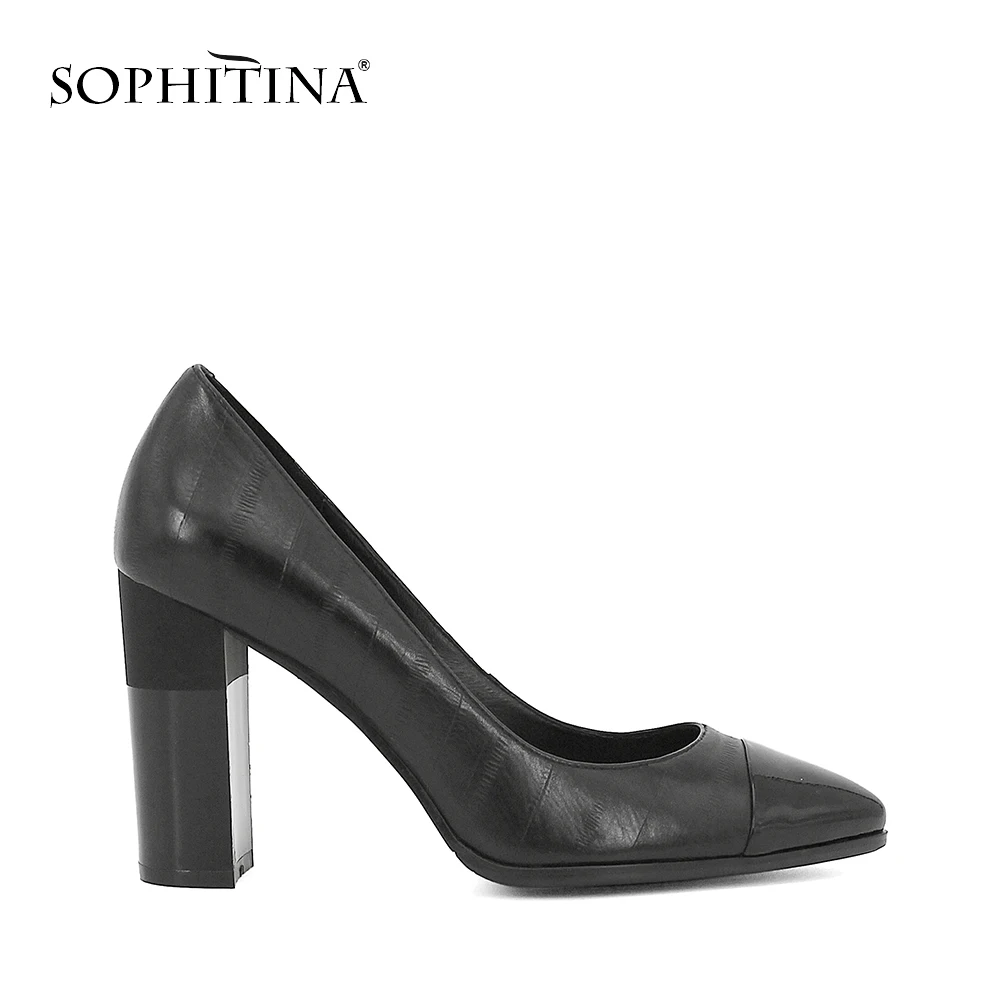 Женские туфли лодочки SOPHITINA элегантные пикантные из натуральной кожи