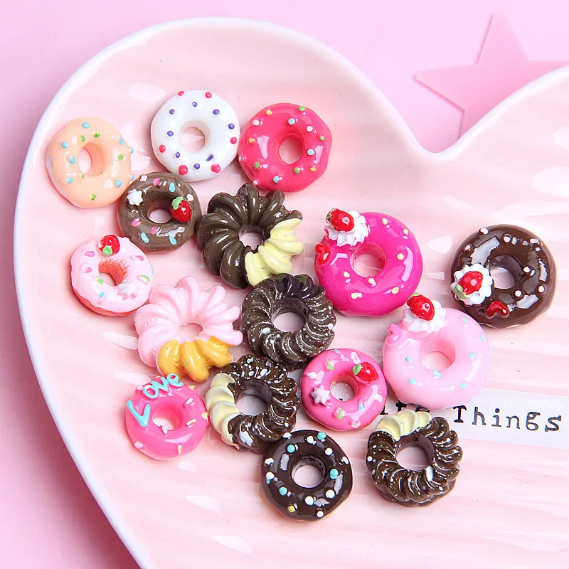 

Colorful Donut Addition Slime Filler for Slime DIY Polymer Addition Slime Accessories Toy Charm Lizun Model Tool for Kids Toys E
