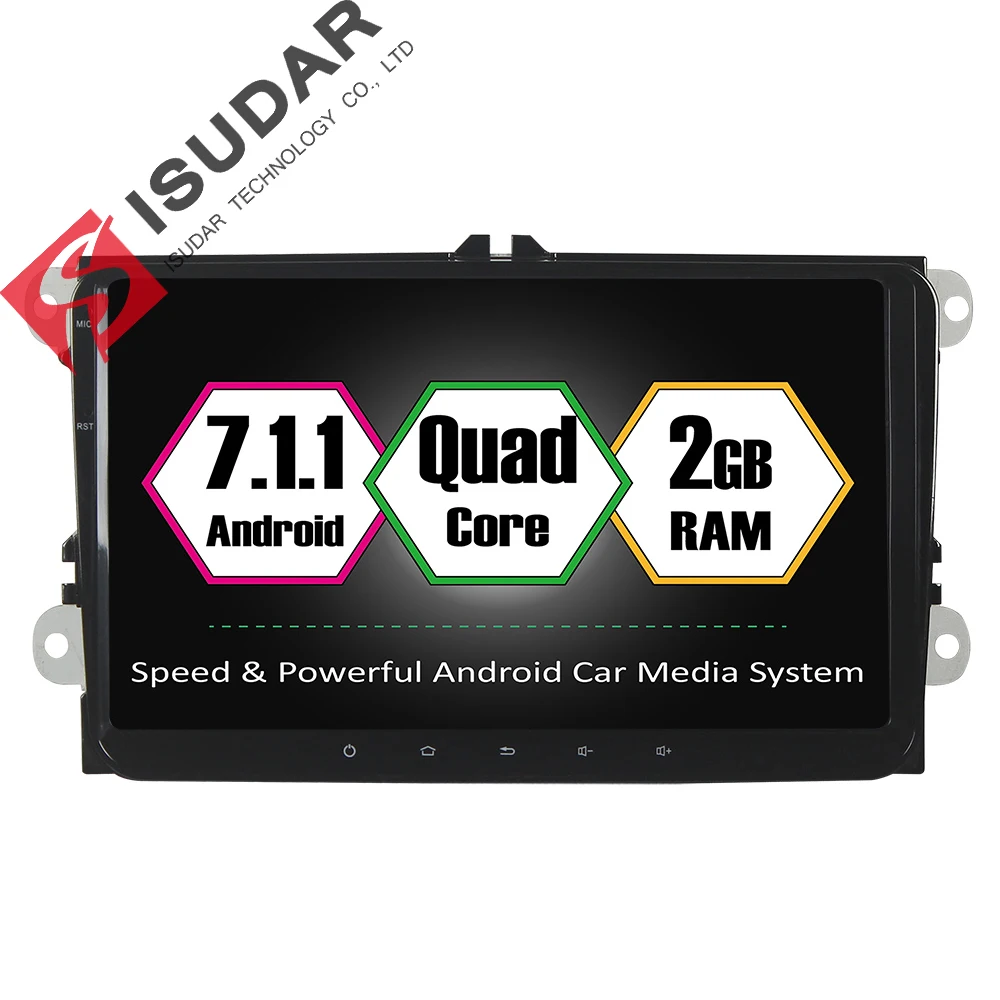 Android 7 1 1 Two Din 9 Inch font b Car b font DVD font b