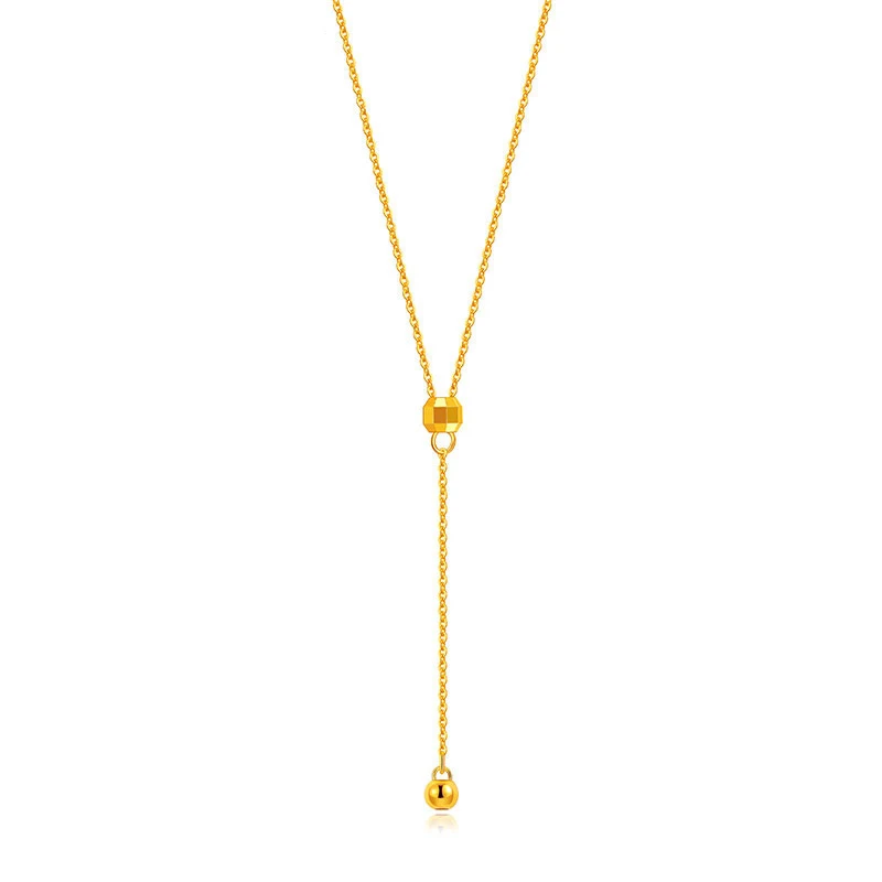 Adjustable necklace chain gold Clearance