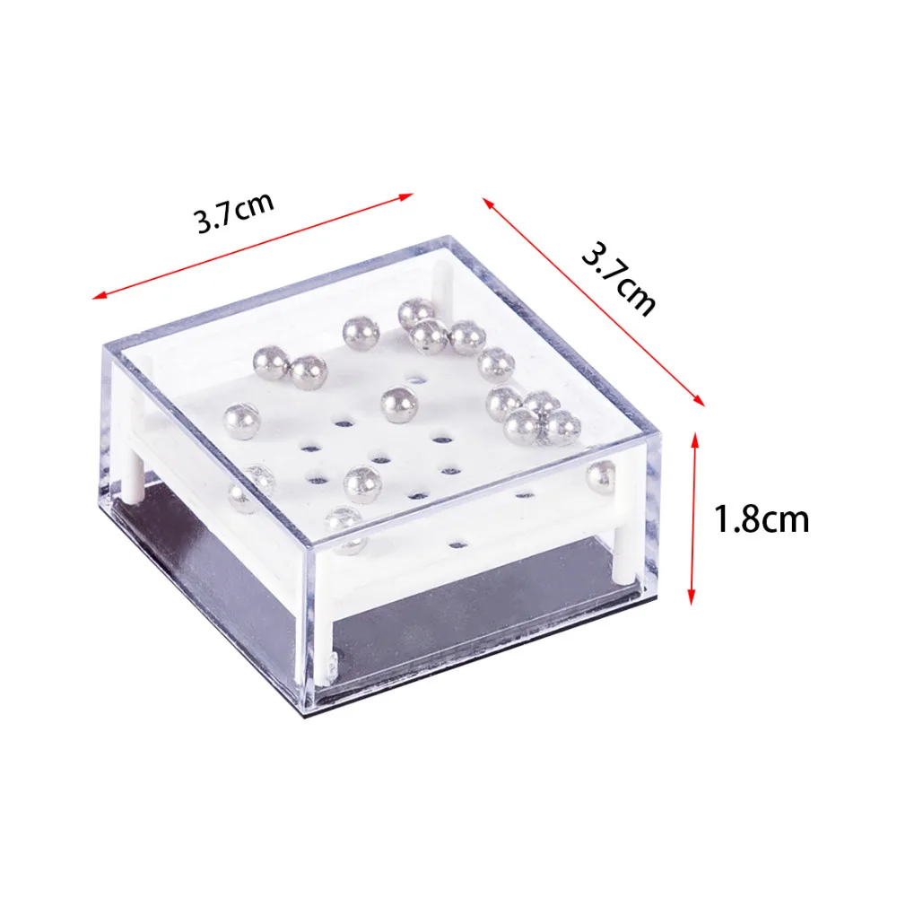 24 шт баланс лабиринт игра головоломка коробки со стальным шаром мозговой тизер развивающие игрушки подарки с 12 стилей для детей