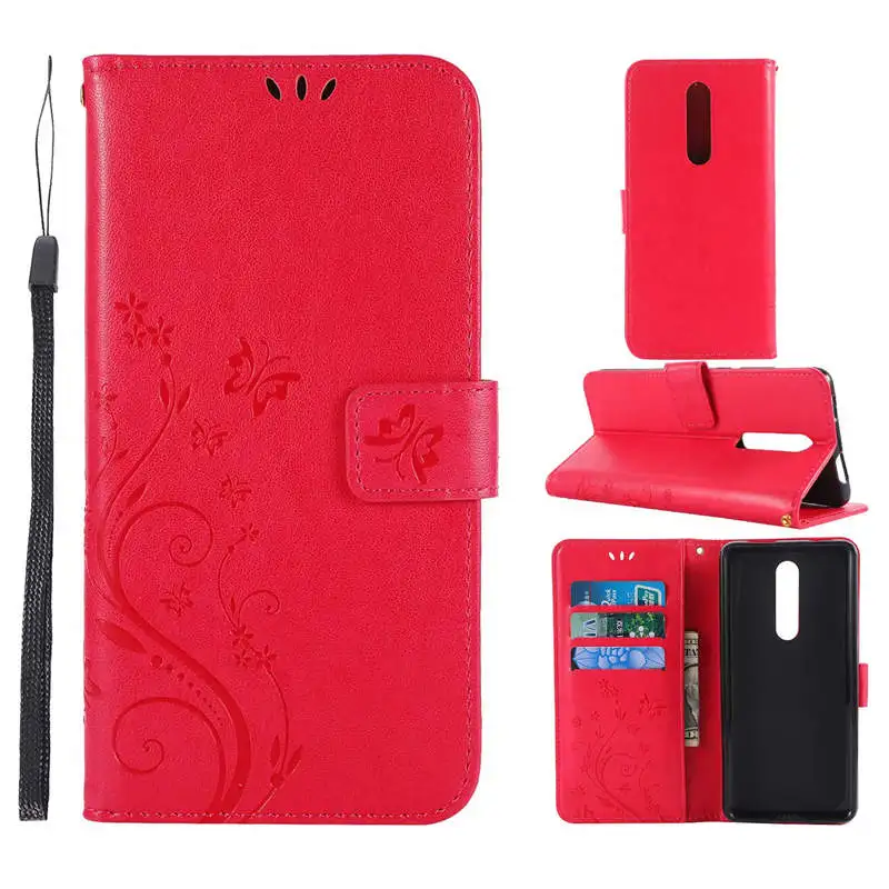Тисненая Бабочка Премиум PU кожаный флип-бумажник чехол для Xiaomi Redmi K20 узорная подставка держатель карт Телефон Капа Coque