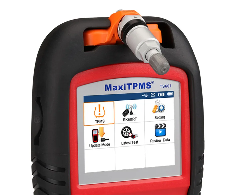 Autel MaxiTPMS TS601 TPMS инструмент диагностики и обслуживания активации датчиков TPMS/перепрограммировать ecu автомобиля/выключить предупреждение огни