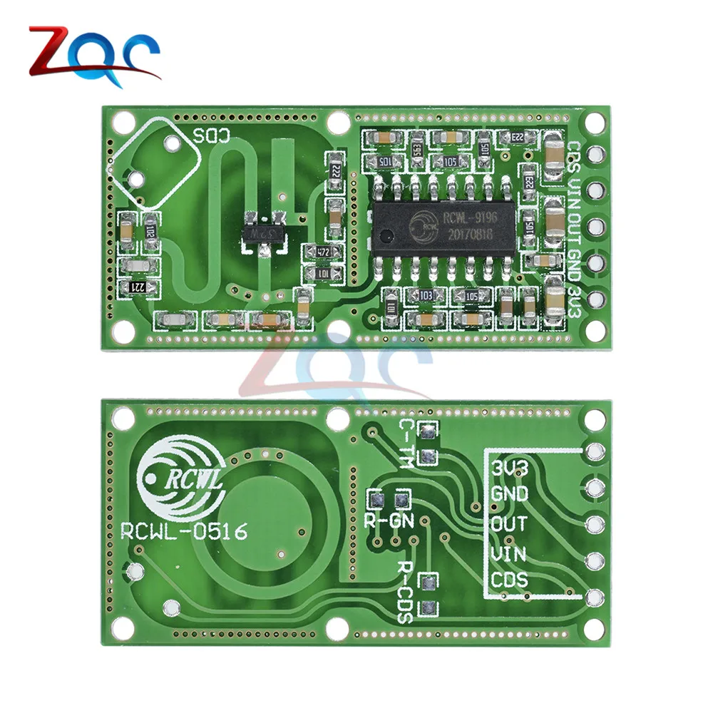 RCWL-0516 Микроволновая печь Радар сенсор модуль человеческого тела индукции умный модуль переключения сенсор