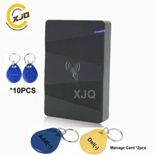 XJQ водонепроницаемый Автономный контроллер доступа с картами управления 125 кГц/13,56 МГц система контроля доступа с 10 шт. EM брелки