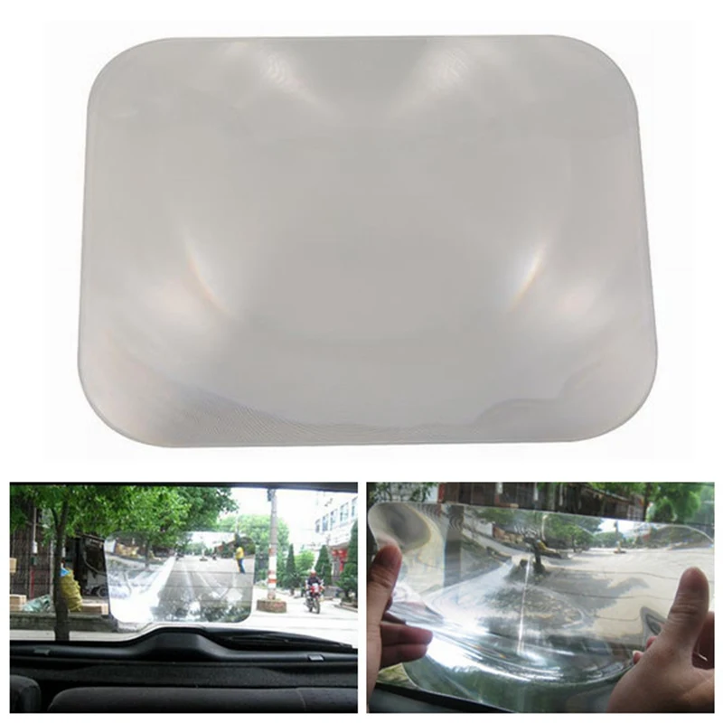 

Car Parking Reversing Sticker Wide Angle Window Fresnel Lens Universal for Auto SUV Increase Viewing Area Safety Easy Remove