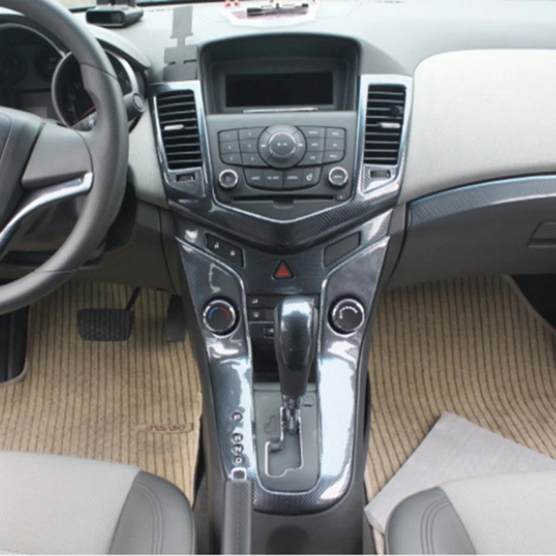 Накладка для центральной консоли Chevrolet Cruze 2009 2015 накладка на панель с шестерней и