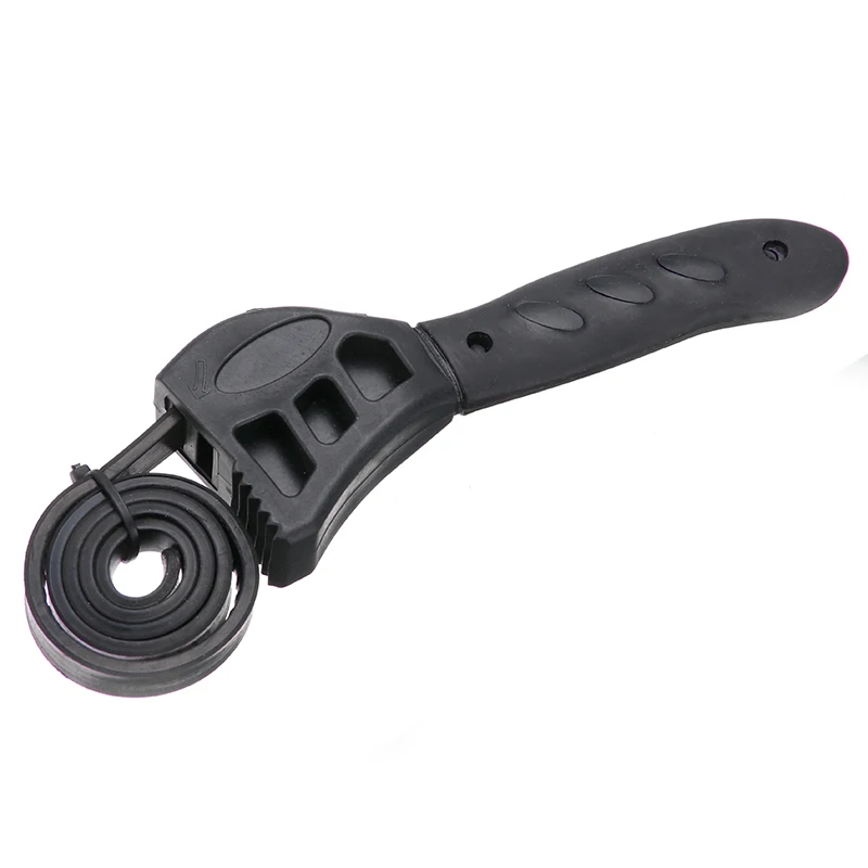 500mm Universal Rubber Strap Wrench Adjustable Spanner Opener Wrench Black Car Repair Tools For Any Shape Opener Hand Tool