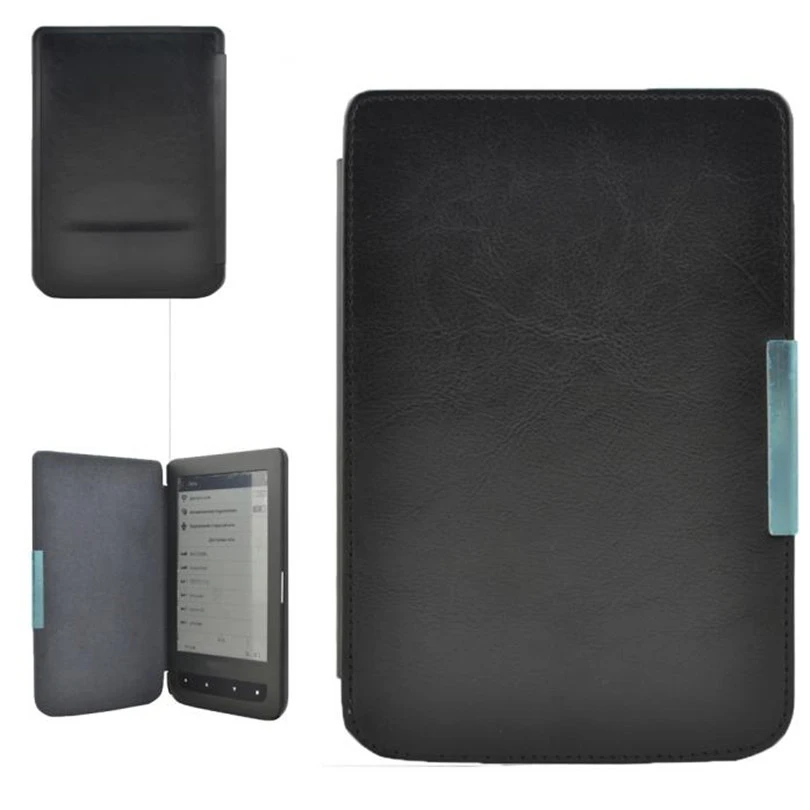 Кожаный чехол для планшета ZGPAX подставка Pocketbook 614 624 626 640 6 дюймов eReader Folio Flip Crazy Horse