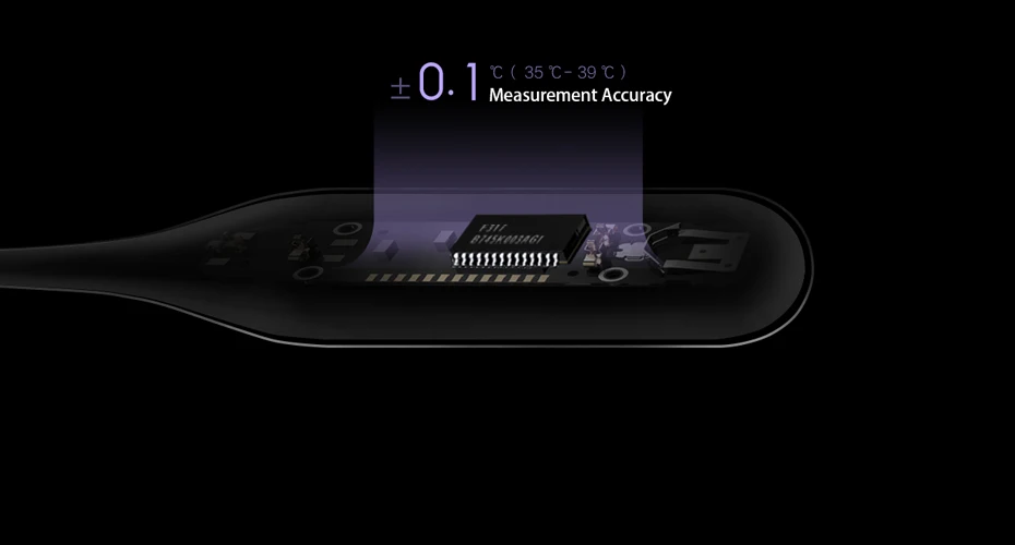 Original Xiaomi Medical Electronic Thermometer Lithium Battery Waterproof Temperature Head Body Temperature Fever Thermometers-22
