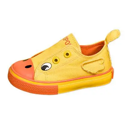 Детская весенняя обувь; Детские повседневные парусиновые кроссовки для маленьких девочек и мальчиков; модные Нескользящие мягкие дышащие кроссовки с сеткой - Цвет: Yellow