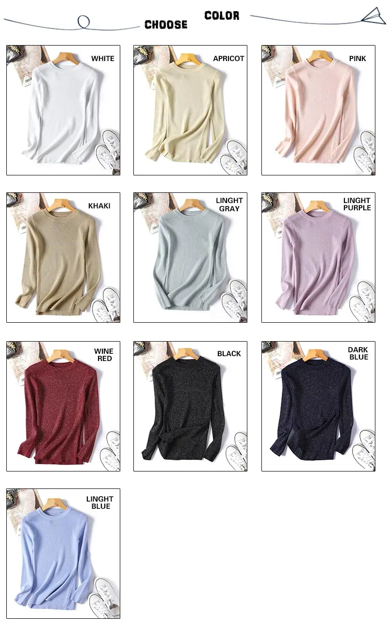 O-neck Knitted Sweater Long Sleeve Pullovers Women Autumn Pullover Feminino Solid Slim Elasticity Ladies Sweaters Winter 2018    (2)
