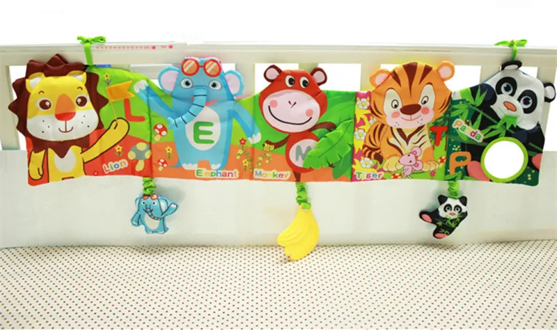 Baby Toys Cloth Books Infant Development Rustle Sound Children Educational Stroller Rattle Toy For Newborn 0-12 Month Bed Ruffle Baby Toys Cloth Books Infant Development Rustle Sound Children Educational Stroller Rattle Toy For Newborn 0-12 Month Bed Ruffle