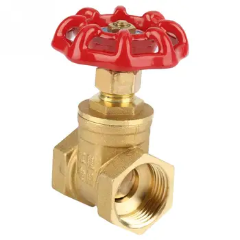 

Gate Valve 1 PC DN20 Brass Water Gate Valve BSPP G3/4 Sluice Valve 232PSI for Water Oil Gas valvula solenoide