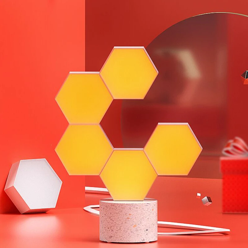 Lifesmart Cololight Quantum Lamp LED Decoration Night Light Creative Geometry Assembly Smart APP With Amazon Alexa