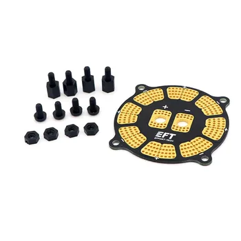 

EFT High current 200A Power Distribution Board Wiring PDB 7oz for 8 ESC Agriculture Plant Protection Drone Fog Machine
