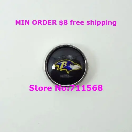 

Baltimore Ravens Floating Charms National Football League Charm For Memory Glass Locket Accessories