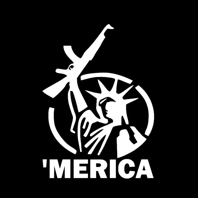 Liberty Fights for Freedom Car Sticker for Motorhome SUV Window