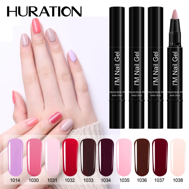 

Huration 5ml Cuticle Nail Nourishing Pen Protect 35 color Care Tool Hot Sale Repair Treatment Manicure Oil Flower Aroma Nail Art