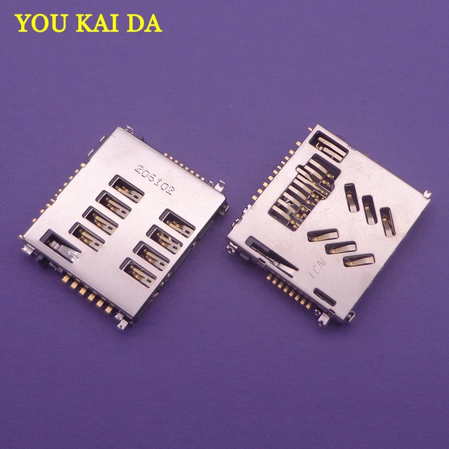 2-100 шт/партия оригинальный новый для ZTE Blade V6 держатель для чтения sim-карт лоток Разъем на материнскую плату