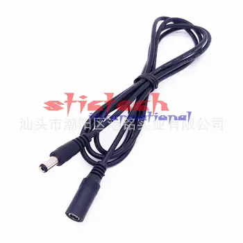 

by dhl or ems 100pcs Power supply DC 5.5 x 2.1mm Female to Male Plug Cable adapter extension cord 3M 10FT for CCTV LED Monitor