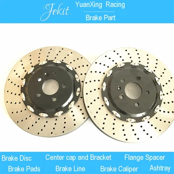 

Jekit 370*36mm brake rotors with center bell for Mitsubishi EVO car wheel 19'' for JK8520 big brake kit