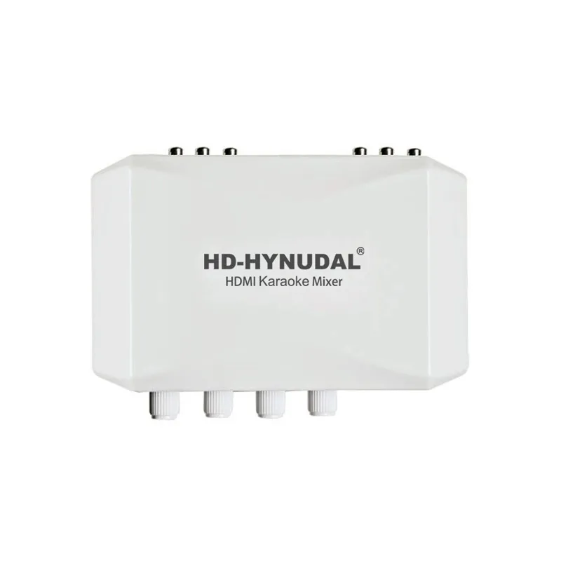 Высокое качество HDMI новая система караоке усилитель конвертера онлайн Поющая машина Лучший партнер для компьютера караоке микшер