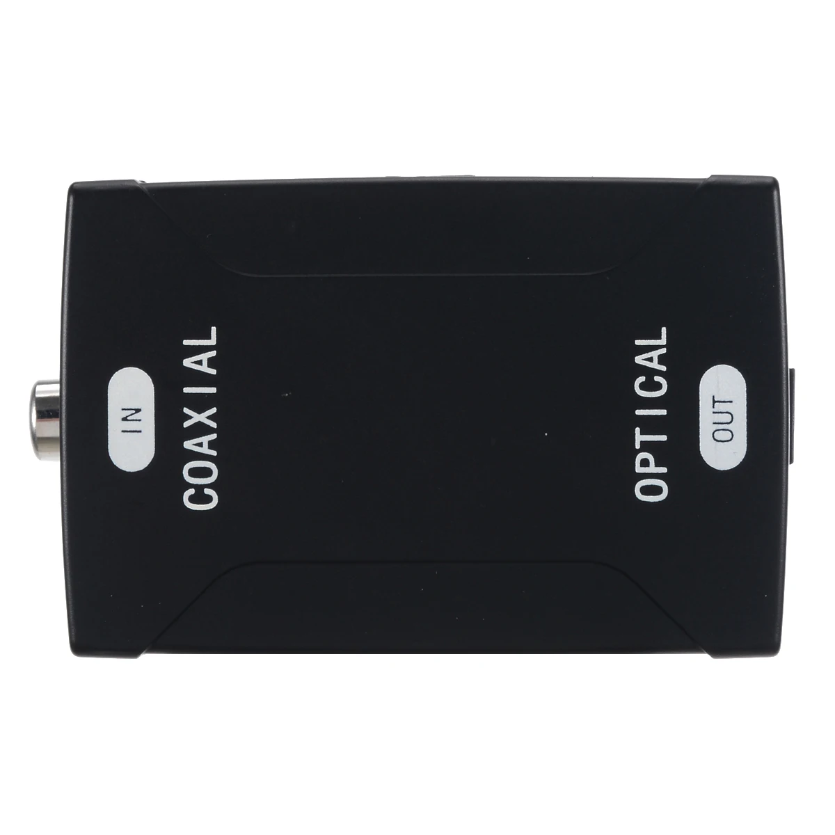 Coax Coaxial RCA Audio Signal To Optical Toslink SPDIF Digital Audio Signal Converter Adapter Box 96KHz
