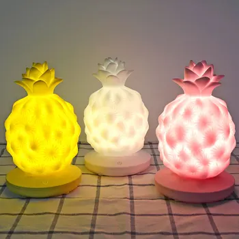 

Pineapple USB Touch Sensor Led Night Light Lamp Dimmable Baby Children Gift Bedside Bedroom Living Room Decoration Maison MY