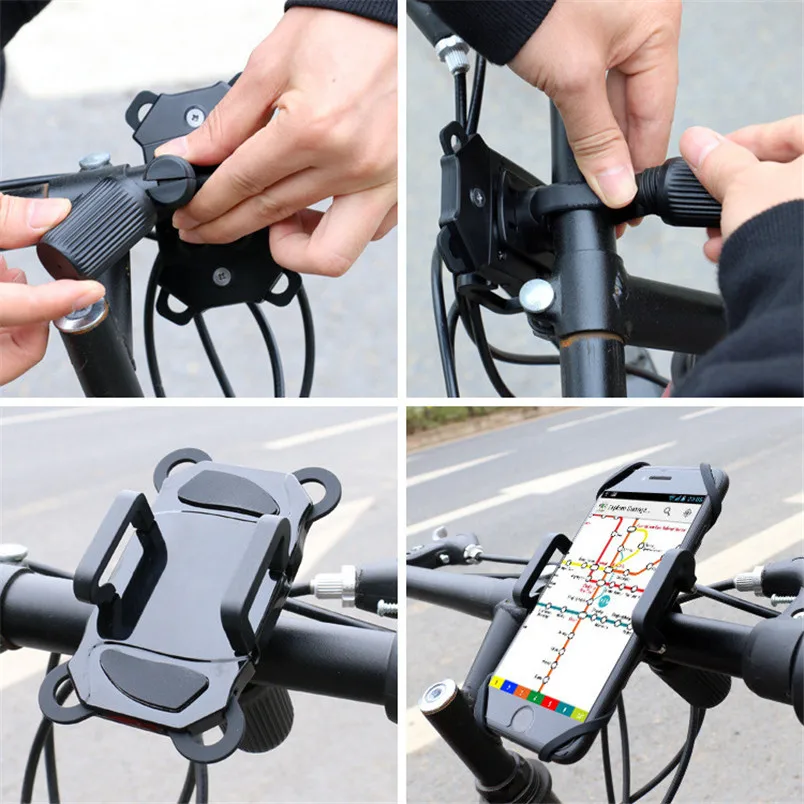 Universal Adjustable Cell Phone Holder Motorcycle Bike Bicycle