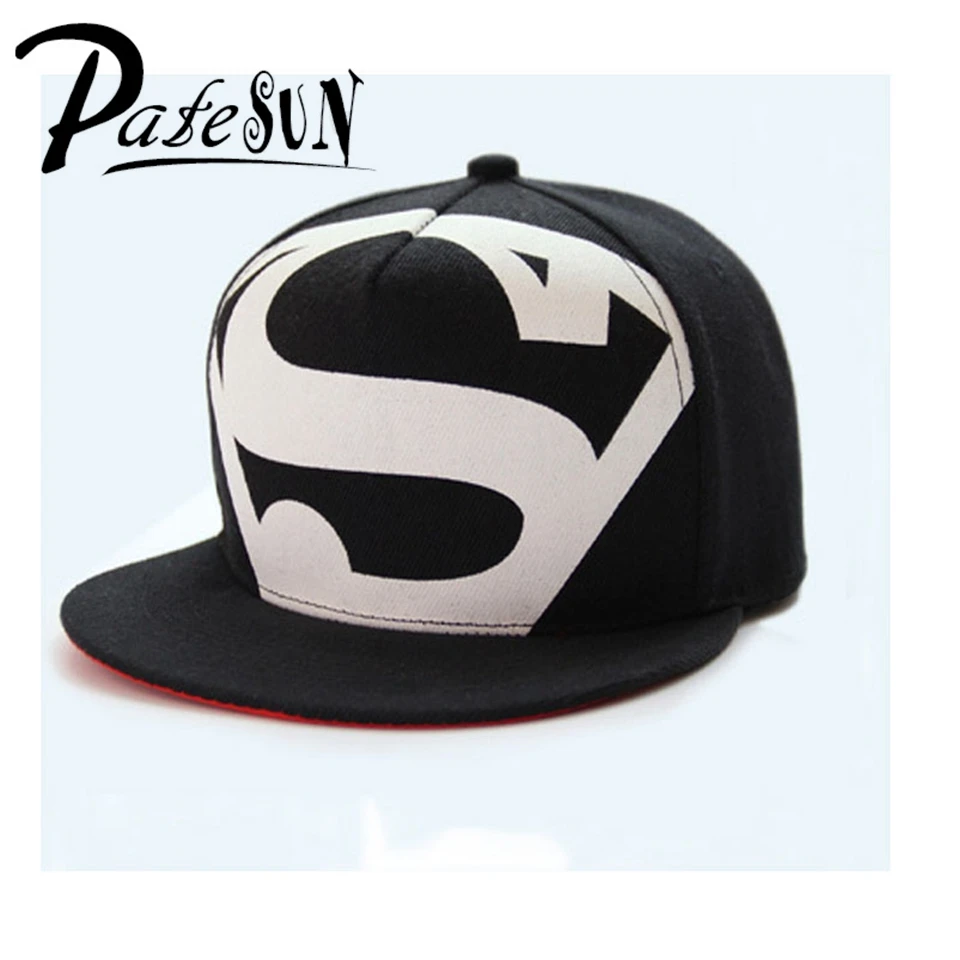 Горячая! Новые Приходят Мода Хип-Хоп Snapback Супермен Шапочки Шляпы Для Мужчины Женщины Лето Свободного Покроя Бейсболка Шляпа Бесплатная Доставка Горячая! Новые Приходят Мода Хип-Хоп Snapback Супермен Шапочки Шляпы Для Мужчины Женщины Лето Свободного Покроя Бейсболка Шляпа Бесплатная Доставка