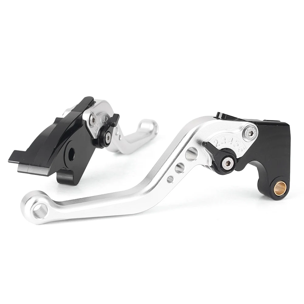 CNC Motorbike Brake Clutch Levers Short Adjustable For Honda CBR954RR CBR600RR F5 /CBR 954RR 600RR Motorcycle Spare Parts Accessories Aluminum