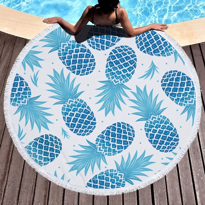 Buy Customized Pineapple Printed Large Microfiber