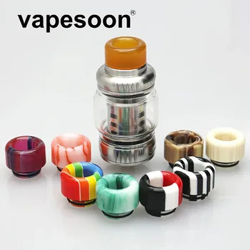 

Original Vapesoon VS12 atomizer tank 8ml 28mm 510 thread e-cig vape tank with random color 810 drip tip support 30-70w for vapor