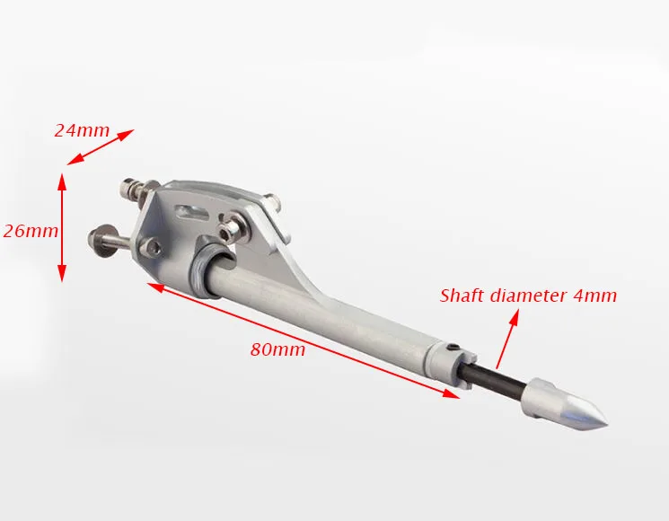 

Free Shipping RC CAT Boat 4mm Shaft With 80mm Bracket Holder Support Kit 4*80mm Spare Parts For RC Electric Boat Model