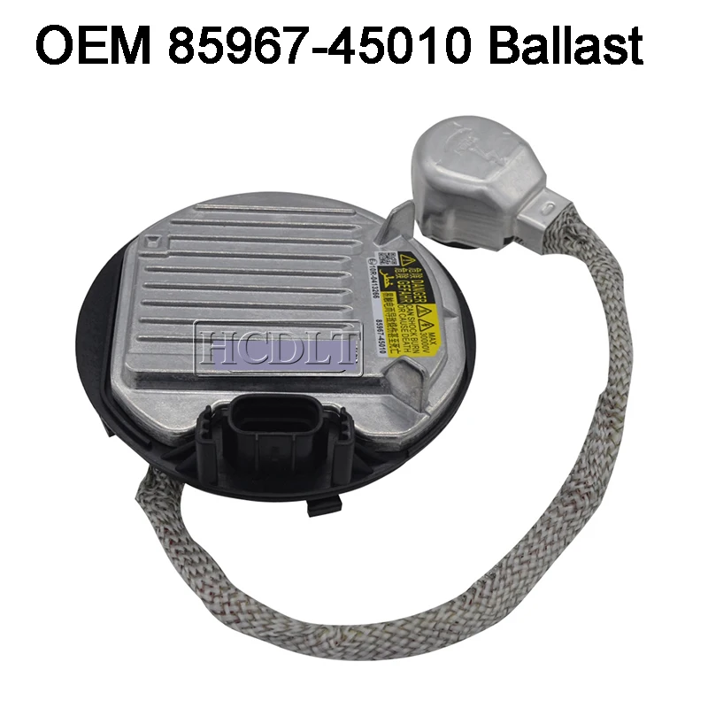 HCDLT Original 35W Xenon D2S D4S HID Headlight Kit Xenon D2S D4S HID Ballast Control Unit 85967-45010 55W D2R D4R Xenon Bulb Kit (3)
