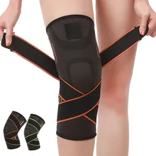 VEQKING 1 шт. бандажные спортивные наколенники, противоскользящие наколенники под давлением, дышащие наколенники для фитнеса и велоспорта