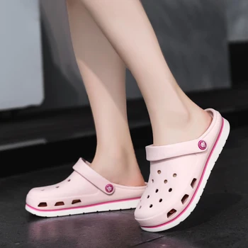 

Women Water Shoes Summer Breathable Clogs Swimming Slippers Beach Aqua Shoes Lightweight Outdoor Sandals Fishing Sea Shoes
