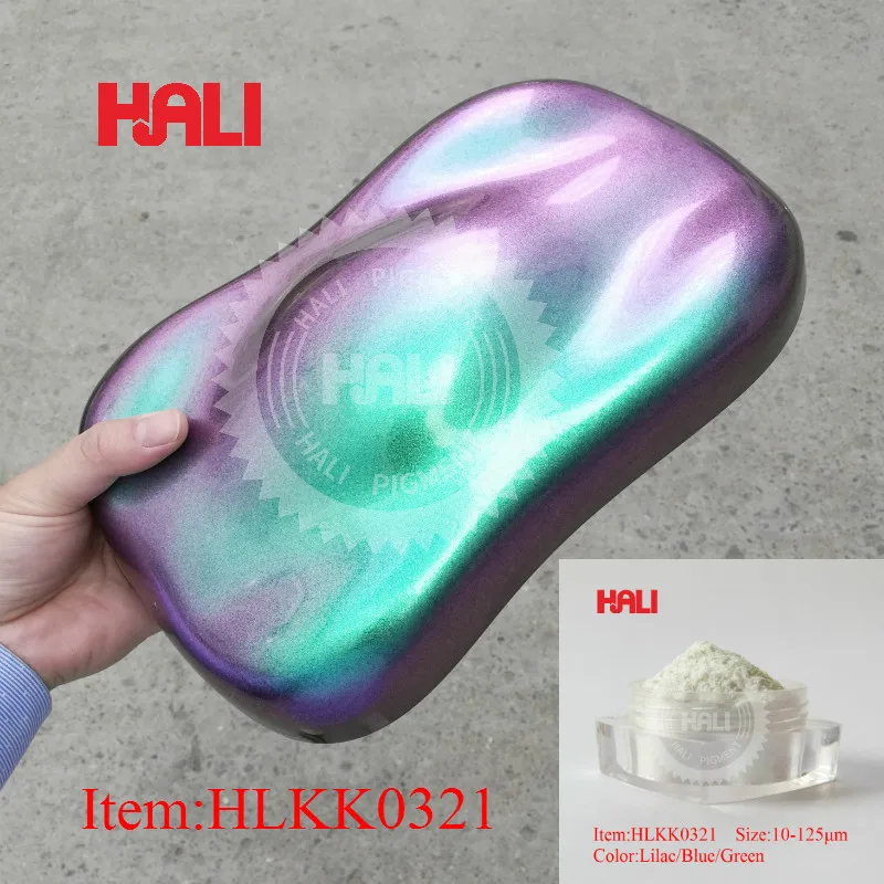 

HLKK0321 10g Chameleon Pigment Color Shifting Powder Nail Multicolor Change Chrome Nail Art Pigment Powder UV Gel Polish
