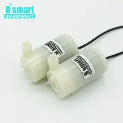 Bringsmart JT-DC3W 2 шт. Мини DC водяной насос 1,1-6 в Бесщеточный погружной насос 2,5 м Макс. водяная головка 120L/H микро насос