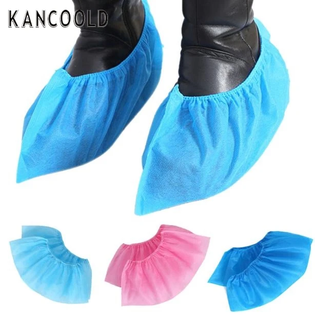 

KANCOOLD Jasmine 100pcs Outdoor Disposable Non Slip Shoe Covers Carpet Cleaning Overshoes 0301 drop shipping