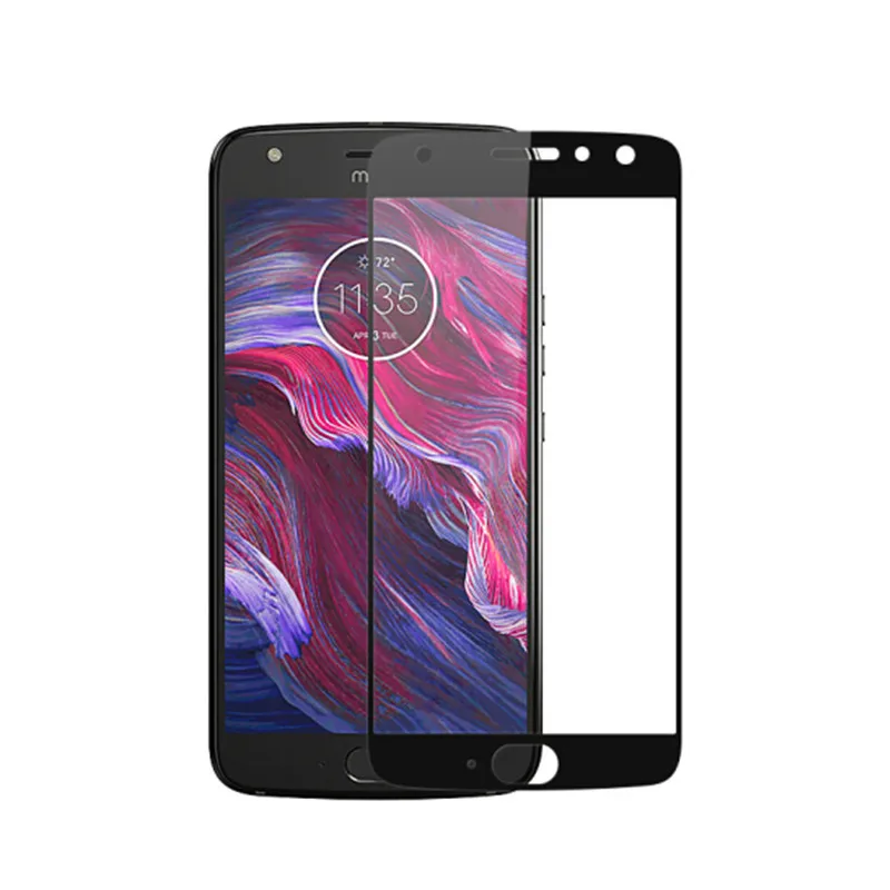 Закаленное стекло для Motorola Moto E5 X4 X PLAY PLUS 9D 9H полная защита экрана MOTO Z3 Play / защитная