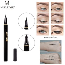 1 шт Черная Подводка для глаз лучший Водонепроницаемый жидкая подводка для глаз Ручка высокого пигмента и длительное время макияжная подводка для глаз, макияж, инструменты L58
