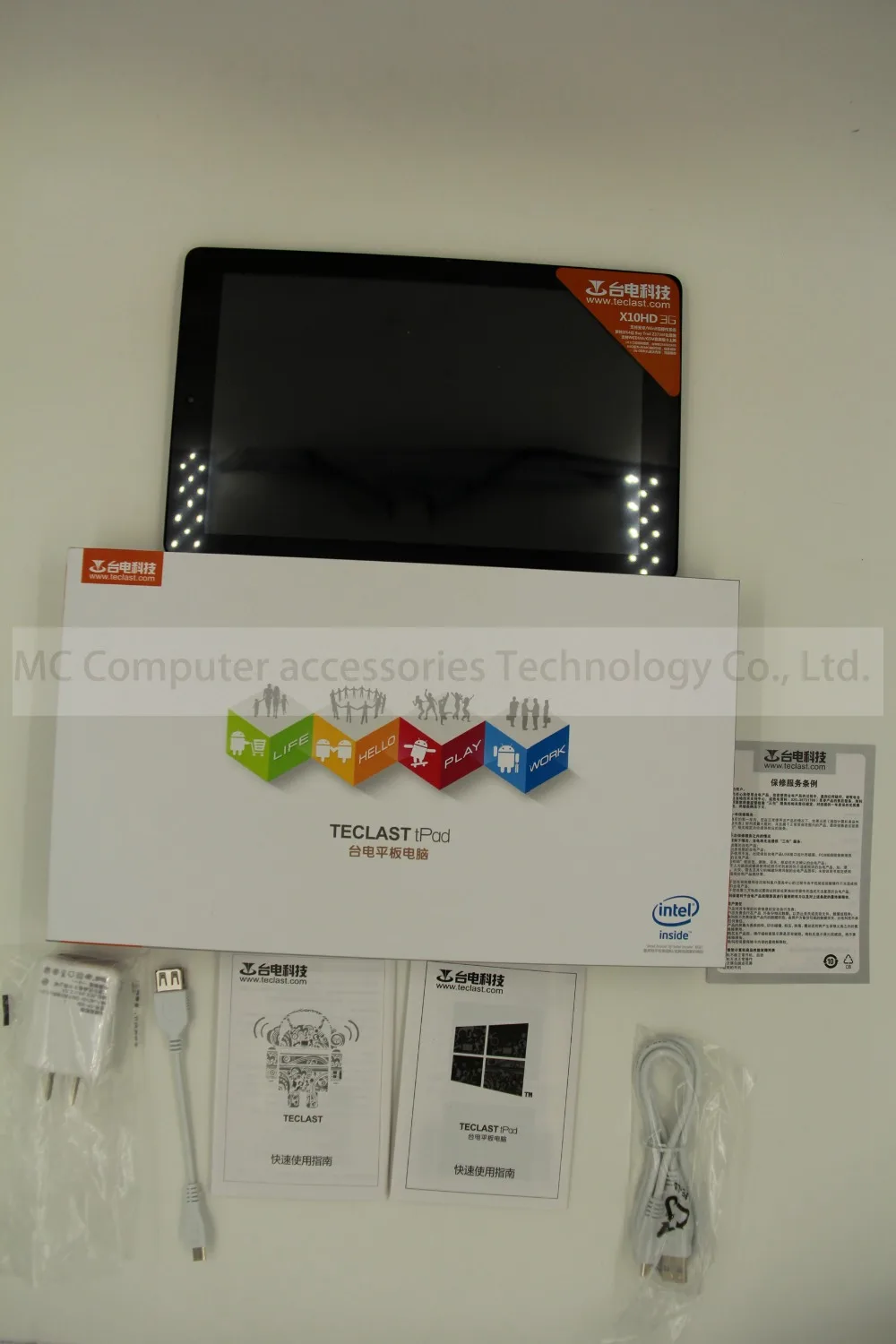 Планшетный ПК Newest10.1 &quotTeclast X10HD 3G двойная система Z3736F 2 16 ГГц Android 2560 + Windows8.1 x 1600 Air