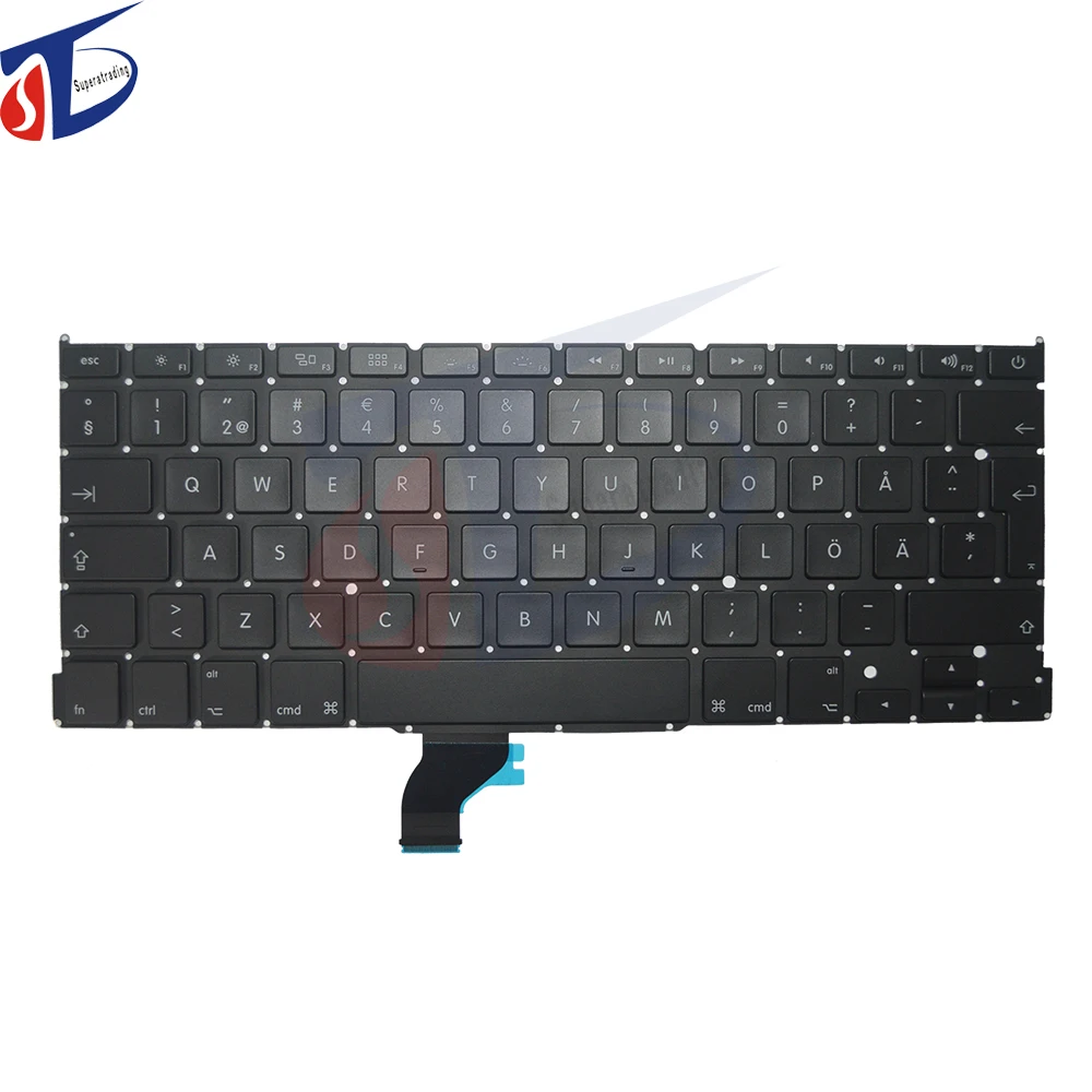 10pcs lot A1502 SW SD FI keyboard without backlit for font b macbook b font pro