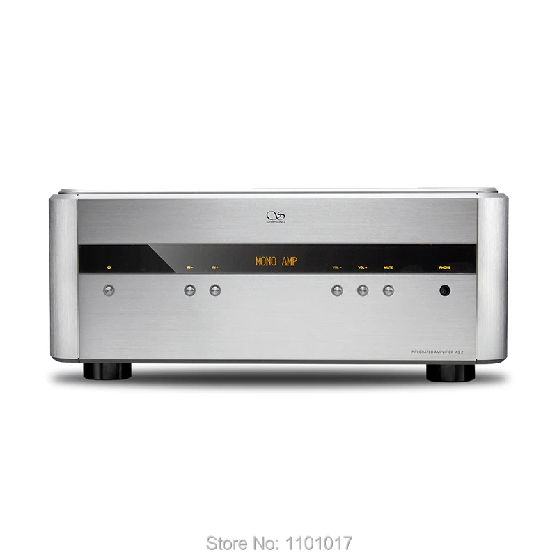 Shanling A3.2 Hi-End усилитель HIFI EXQUIS 200Wx2 моно, стерео, Pur power, интегрированный усилитель 4 режима 2SC3264 2SA1295 с пультом дистанционного управления