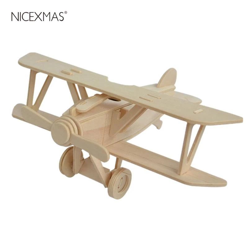 

Assemble Plane Model Educational Painting DIY Handmade Plane Toy Plane Puzzle for Kids Toddler Children