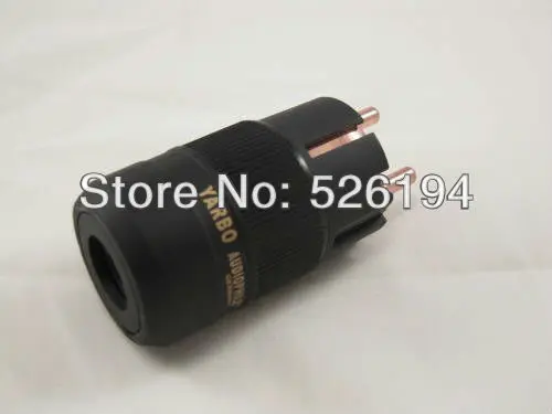 

Free shipping one pieces YARBO GY-901FP Hi End Pure R-Copper Poles Europe Power Plug