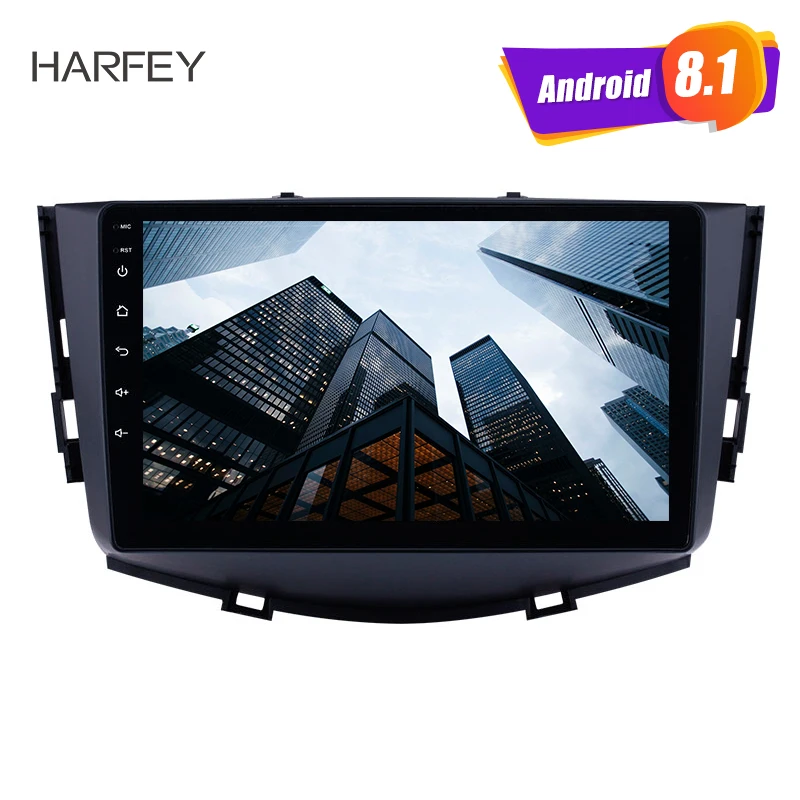 

Harfey 9'' Android 8.1 HD Touchscreen GPS Navigation Car Radio for Lifan X60 2011-2016 with Bluetooth WIFI AUX support Carplay